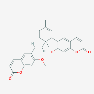 molecular formula C30H28O6 B102489 塔姆诺辛 CAS No. 18458-66-7