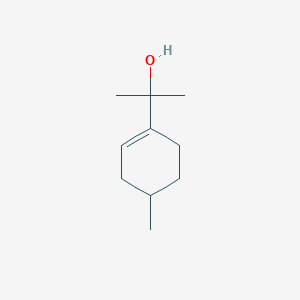 molecular formula C10H18O B102494 α,α,4-三甲基环己烯-1-甲醇 CAS No. 18479-65-7