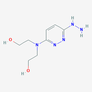 molecular formula C8H15N5O2 B102505 奥昔萘嗪 CAS No. 17259-75-5