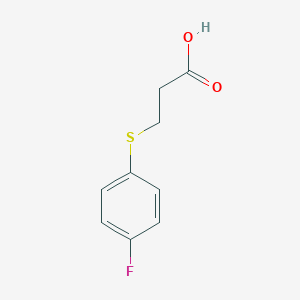 B102519 3-(4-Fluorophenylthio)propanoic acid CAS No. 19543-85-2