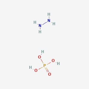 molecular formula H7N2O4P B102528 Hydrazine, phosphate (1:1) CAS No. 15823-35-5