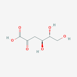 molecular formula C6H10O6 B102576 2-Keto-3-deoxygluconate CAS No. 17510-99-5