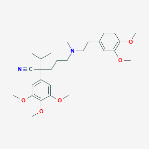 molecular formula C28H40N2O5 B102620 加洛帕米 CAS No. 16662-47-8