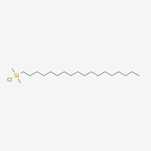 molecular formula C20H43ClSi B102641 氯（二甲基）十八烷基硅烷 CAS No. 18643-08-8