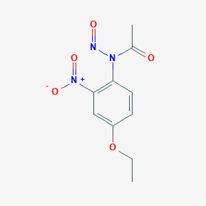 B102659 N-(4-ethoxy-2-nitrophenyl)-N-nitrosoacetamide CAS No. 15862-16-5