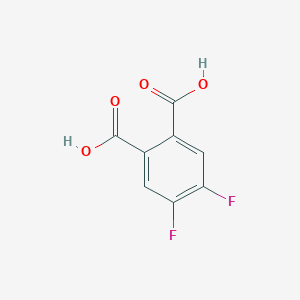 molecular formula C8H4F2O4 B102661 4,5-二氟邻苯二甲酸 CAS No. 18959-31-4