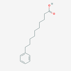 molecular formula C16H24O2 B102678 10-Phenyldecanoic acid CAS No. 18017-73-7