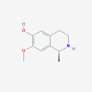 molecular formula C11H15NO2 B010272 (R)-salsoline CAS No. 101467-40-7
