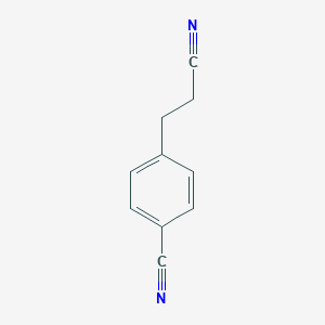 molecular formula C10H8N2 B102728 4-(2-Cyanoethyl)benzonitrile CAS No. 18176-72-2