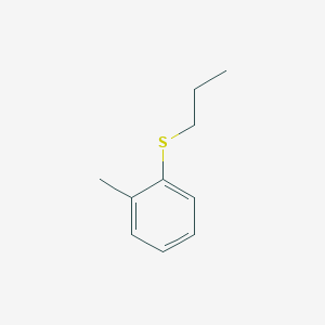 Benzene, methyl(propylthio)-