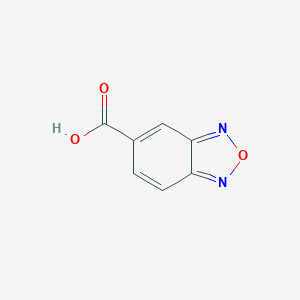 molecular formula C7H4N2O3 B102759 2,1,3-Benzoxadiazole-5-carboxylic acid CAS No. 19155-88-5