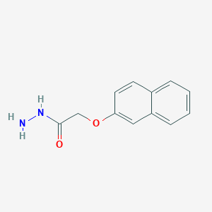 molecular formula C12H12N2O2 B102762 2-(2-Naphthyloxy)acetohydrazide CAS No. 36304-47-9