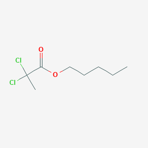 molecular formula C8H14Cl2O2 B102789 Pentyl 2,2-dichloropropanoate CAS No. 17640-08-3