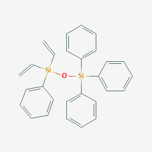 molecular formula C28H26OSi2 B102798 1,1,3,3-四苯基-1,3-二乙烯基二硅氧烷 CAS No. 18769-05-6