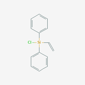 molecular formula C14H13ClSi B102834 二苯基乙烯氯硅烷 CAS No. 18419-53-9