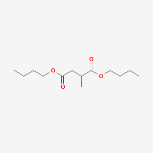 molecular formula C13H24O4 B102836 Dibutyl 2-methylbutanedioate CAS No. 18447-89-7