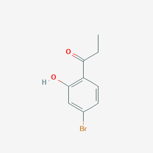 B102845 1-(4-Bromo-2-hydroxyphenyl)propan-1-one CAS No. 17764-92-0