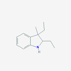 molecular formula C13H19N B102849 2,3-Diethyl-3-methylindoline CAS No. 18781-60-7
