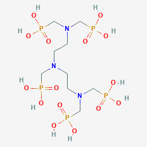 molecular formula C9H28N3O15P5 B102851 二亚乙基三胺五亚甲基膦酸 CAS No. 15827-60-8