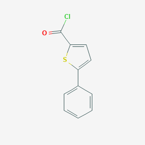 molecular formula C11H7ClOS B102870 5-苯基-2-噻吩甲酰氯 CAS No. 17361-89-6