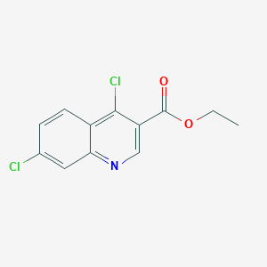 molecular formula C12H9Cl2NO2 B102876 Ethyl 4,7-dichloroquinoline-3-carboxylate CAS No. 19499-19-5