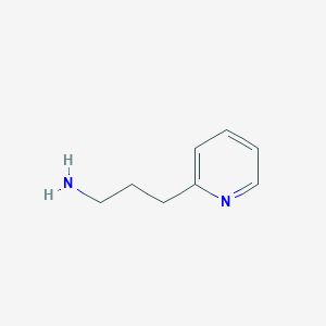 molecular formula C8H12N2 B102883 3-(吡啶-2-基)丙-1-胺 CAS No. 15583-16-1