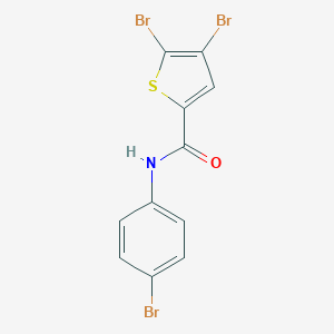 molecular formula C11H6Br3NOS B102905 提勃罗芬 CAS No. 15686-72-3