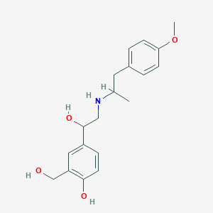 molecular formula C19H25NO4 B102908 沙美法莫 CAS No. 18910-65-1