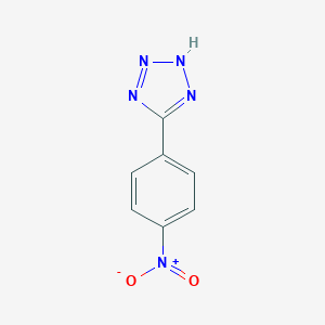 molecular formula C7H5N5O2 B102915 5-(4-硝基苯基)-1H-四唑 CAS No. 16687-60-8