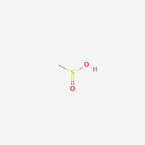 molecular formula CH4O2S B102922 甲磺酸 CAS No. 17696-73-0