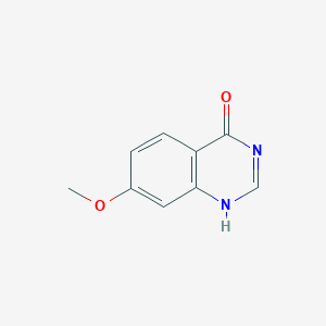 molecular formula C9H8N2O2 B102931 7-甲氧基喹唑啉-4(1H)-酮 CAS No. 16064-24-7