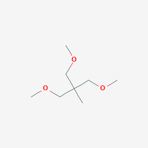 molecular formula C8H18O3 B102934 1,3-Dimethoxy-2-(methoxymethyl)-2-methylpropane CAS No. 15476-20-7