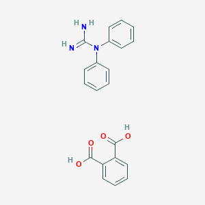 molecular formula C21H19N3O4 B102935 1,3-Diphenylguanidine phthalate CAS No. 17573-13-6