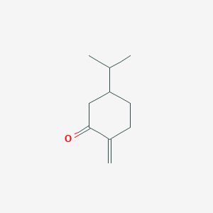 molecular formula C10H16O B102936 p-Menth-1(7)-en-2-one CAS No. 15297-07-1