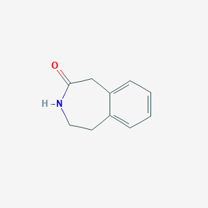 B102943 4,5-Dihydro-1h-benzo[d]azepin-2(3h)-one CAS No. 15987-50-5