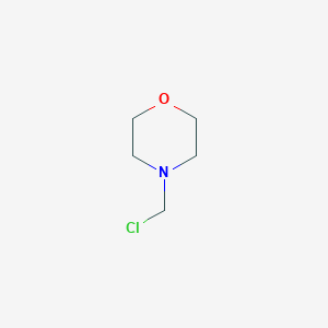 molecular formula C5H10ClNO B102980 N-氯甲基吗啉 CAS No. 16158-87-5