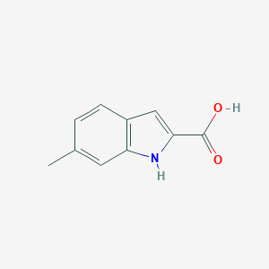 molecular formula C10H9NO2 B102989 6-甲基-1H-吲哚-2-羧酸 CAS No. 18474-59-4