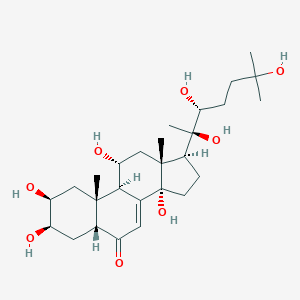 molecular formula C27H44O8 B000103 Turkesterone CAS No. 41451-87-0