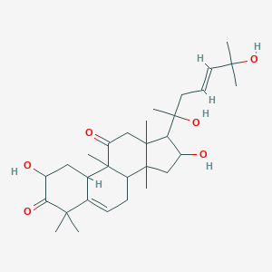 molecular formula C30H46O6 B103002 22-去氧葫芦苷D CAS No. 15371-78-5