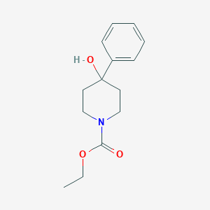 molecular formula C14H19NO3 B103021 Ethyl 4-hydroxy-4-phenylpiperidine-1-carboxylate CAS No. 16332-22-2