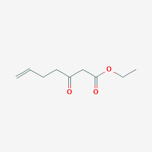 molecular formula C9H14O3 B103040 Ethyl 3-oxo-6-heptenoate CAS No. 17605-06-0