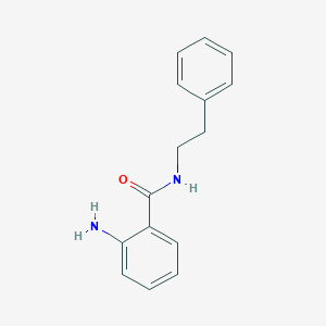 molecular formula C15H16N2O B103067 2-氨基-N-(2-苯乙基)苯甲酰胺 CAS No. 19050-62-5