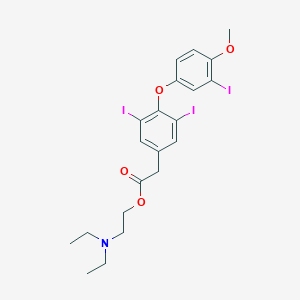 molecular formula C21H24I3NO4 B103075 甲状腺素 CAS No. 15301-96-9