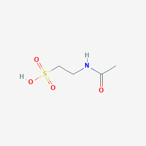 molecular formula C4H9NO4S B103087 乙酰牛磺酸 CAS No. 19213-70-8