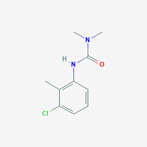 molecular formula C10H13ClN2O B103100 3-(3-Chloro-2-methylphenyl)-1,1-dimethylurea CAS No. 15441-91-5