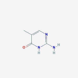 molecular formula C5H7N3O B103120 5-甲基异胞嘧啶 CAS No. 15981-91-6