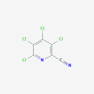 B103138 3,4,5,6-Tetrachloropyridine-2-carbonitrile CAS No. 17824-83-8