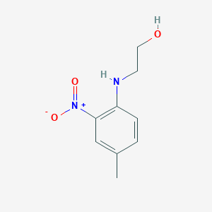 molecular formula C9H12N2O3 B010314 2-((4-甲基-2-硝基苯基)氨基)乙醇 CAS No. 100418-33-5