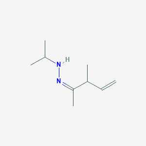 B103156 3-Methyl-4-penten-2-one isopropyl hydrazone CAS No. 16713-39-6