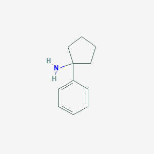 molecular formula C11H15N B103166 1-Phenylcyclopentylamine CAS No. 17380-74-4